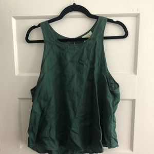 Anthropologie Tops - Maeve Anthropologie green linen tank top Anthropologie Tops - Maeve Anthropologie green linen tank top